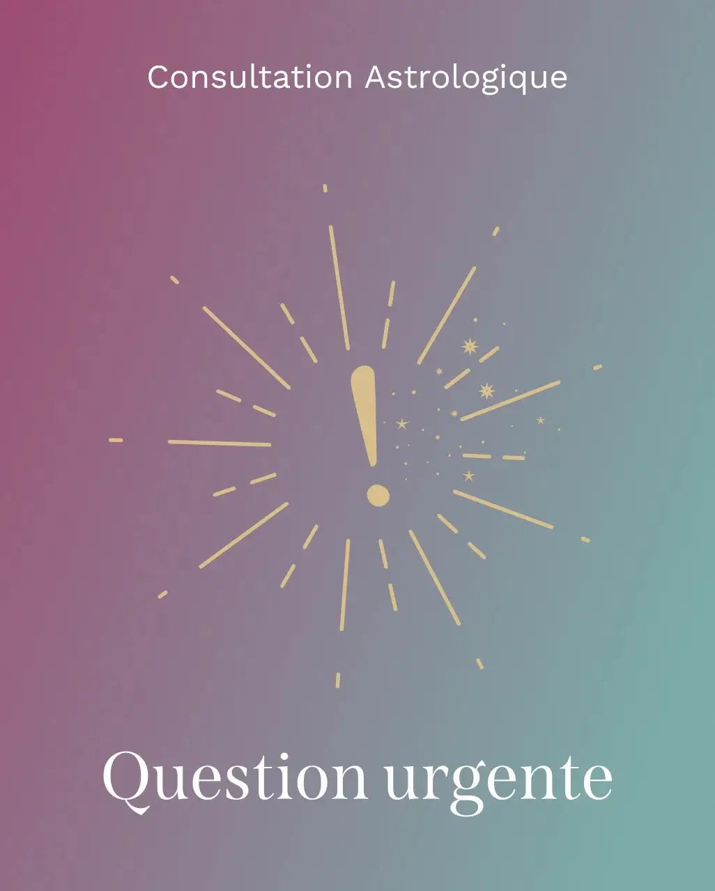 CONSULTATION: Question urgente (audio MP3)